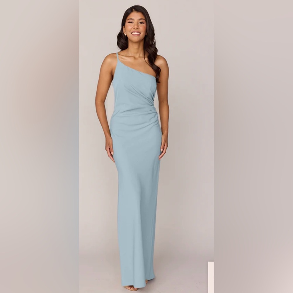 Revelry Jade Crepe Dress